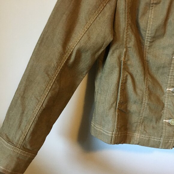 Northern Reflections Tan Denim Jean Jacket - Picture 5 of 16